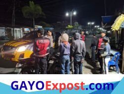 Tiga Motor Diamankan! Patroli Dini Hari Polres Aceh Tengah Bubarkan Dugaan Balap Liar di Titik Rawan