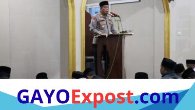 Safari Subuh Polres Aceh Tengah Ajak Orang Tua Cegah Kenakalan Remaja