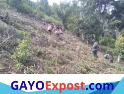 Koramil 04/Bintang dan Warga Tanam Pohon, Wujud Peduli Lingkungan