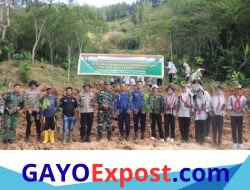 Kodim 0106/Aceh Tengah Hijaukan Wilayah, Perkuat Mitigasi Bencana
