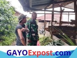 Babinsa Koramil 06/Jagong Dampingi Warga Tingkatkan Ketahanan Pangan