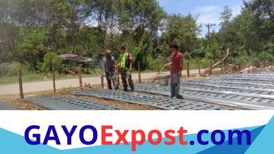 Babinsa Koramil 04/Bintang Bantu Petani Siapkan Lahan Cabai di Wakil Jalil