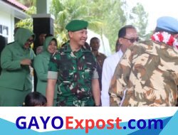 Kodim 0106/Aceh Tengah Bersama Forkopimda Sambut Kepulangan Pasukan Garuda Lebanon