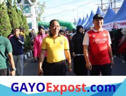 Kapolres AKBP Muhamad Taufiq Ajak Warga Rayakan Budaya dan Bhayangkara di CFD Akbar