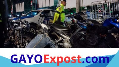 AKBP Muhamad Taufiq Tegas Berantas Knalpot Brong, 15 Motor Ditertibkan dalam Patroli Humanis Polres Aceh Tengah