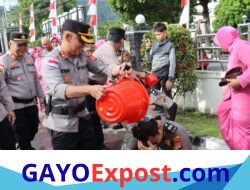 Kapolres Pimpin Korp Raport 86 Personel Polres Aceh Tengah, Tegaskan Kenaikan Pangkat Harus Sejalan dengan Kinerja dan Pelayanan Prima