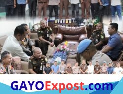 Perkuat Sinergitas Penegakan Hukum, Kajari Aceh Tengah Terima Kunjungan Silaturahmi Wakapolres dan Kasat Reskrim