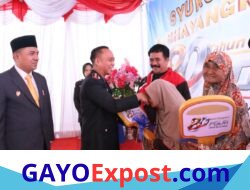 Hari Bhayangkara ke-80, Polres Aceh Tengah Serahkan Rumah Layak Huni dan Apresiasi Insan Berprestasi