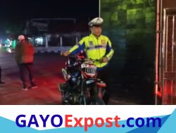 Patroli Humanis Satlantas Polres Aceh Tengah Sasar Balap Liar, 11 Motor Knalpot Brong Ditertibkan