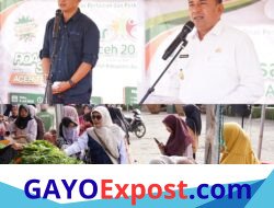 Jadi Andalan Stabilkan Harga Pangan, Warga Takengon Berburu Bawang Merah Murah di Pasar Tani Aceh Road Show