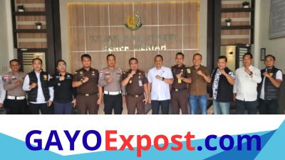Tiga Kasat Baru Polres Bener Meriah Sambangi Kejari, Perkuat Komunikasi dan Sinergi Penegakan Hukum