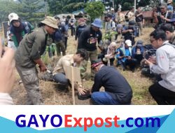 250 Ribu Pohon Hijaukan Bener Meriah, WWF Gandeng Jerhemy Owen
