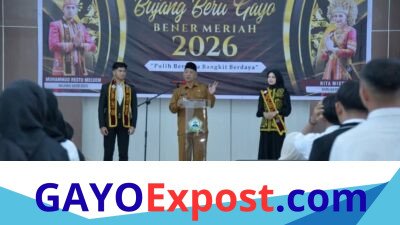Buka Pemilihan Duta Wisata Bujang Beru Gayo Tahun 2026, Wabup Ir. H. Armia Harap Duta Wisata Gayo Menjadi Agen Perubahan.
