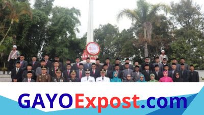 Sambut HUT RI ke-81, Upacara Ziarah Makam Digelar Khidmat di TMP Reje Bukit