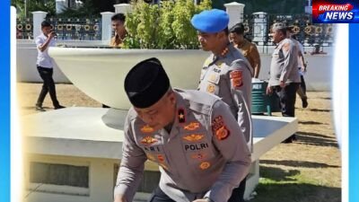 Wakapolda Aceh Turun Langsung Bersihkan Sampah Usah Memperingati Hari Damai Aceh (HDA)