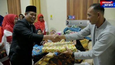Sekda Riswandika Putra , S.STP., M.AP dan Ketua DWP Beri Hadiah Untuk Bayi Lahir di Hari Kemerdekaan RI Ke-81