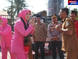 Bhayangkari Peduli, Ketua Bhayangkari Daerah Aceh Tinjau Penampungan Air Bersih untuk Warga Syiah Utama
