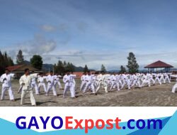 58 Personel Polres Bener Meriah Ikuti Latihan Bela Diri Polri Jelang UKP, Pastikan Siap Secara Fisik dan Mental