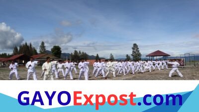 58 Personel Polres Bener Meriah Ikuti Latihan Bela Diri Polri Jelang UKP, Pastikan Siap Secara Fisik dan Mental