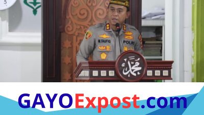 Safari Subuh Kapolres Aceh Tengah: Tangkal Hoaks, Awasi Anak, Jaga Kamtibmas