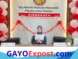 Ruang SKCK Polres Aceh Tengah Semarak Merah Putih Sambut HUT RI ke-81.