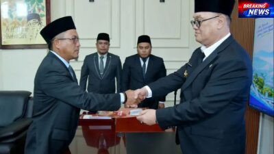 Bupati Tagore Abubakar Lantik Ramatsyah Sebagai Dirut Perumda Tirta Bengi Kabupaten Bener Meriah Periode 2026-2031
