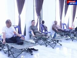 Sekda Riswandika Putra Hadiri Bakti Kesehatan Kodim 0119/BM Sambut HUT TNI ke-81