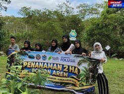 Bantaran Sungai Dihantam Banjir dan Longsor, Korhudas Kembali Hijaukan Hulu Peusangan