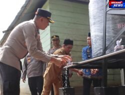 Kapolres Bener Meriah Cek Pembangunan Polytank Program Bhayangkari Peduli di Samar Kilang