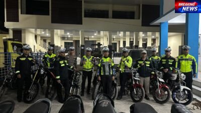 Patroli Tengah Malam, 10 Motor Knalpot Brong Diamankan Satlantas Polres Aceh Tengah