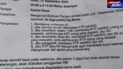 Warga Bukit Pepanyi Pertanyakan Beras Bantuan 30 Kg, Hanya Terima 20 Kg