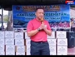 HUT ke-81 TNI, Kodim 0106/Aceh Tengah Kumpulkan 76 Kantong Darah dan Layani Ratusan Warga