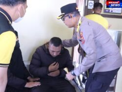 Kapolres Bener Meriah Jenguk Anggota yang Sakit, Berikan Semangat untuk Pulih