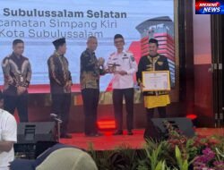 Desa di Kota Subulussalam Terima Penghargaan Desa Anti Korupsi dari KPK RI