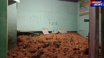 Breaking News:  Akibat Hujan Deras, Satu Rumah Warga di Desa Lae Ikan Tertimpa Tanah Longsor