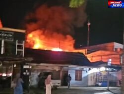 Kebakaran Hanguskan Bagian Atas Dua Rumah di Kemili Api Dapat Dapat Dipadamkan 15 Menit